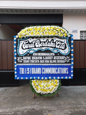 Papan Bunga Duka di Binjai Barat